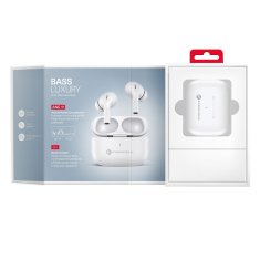 FORCELL Brezžične ušesne slušalke Forcell F-Audio TWS Master Pro bele