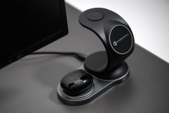 FORCELL Brezžične ušesne slušalke Forcell F-Audio TWS Clear Sound črne