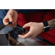 FORCELL Brezžične ušesne slušalke Forcell F-Audio TWS Clear Sound črne