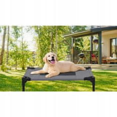 shumee Postelja za majhnega psa, ležalnik na ogrodju RELAX