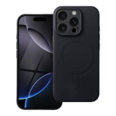 OEM SILICONE MAG COVER etui, združljiv z MagSafe za IPHONE 16 Pro, črn