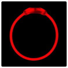shumee LED ovratnica za psa, svetleča, polnilna USB, 40 cm