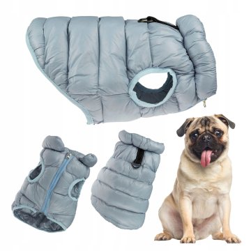 shumee Topla zimska pasja oblačila, PREŠITA, izolirana puhovka, XL