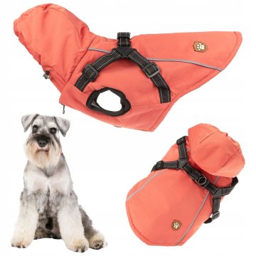 shumee Zimska pasja oblačila z OPRSNIKOM in kapuco 3 v 1 topla jakna XXL - NOV MODEL