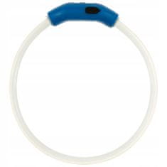 shumee LED ovratnica za psa, svetleča, polnilna USB, 40 cm