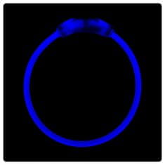 shumee LED ovratnica za psa, svetleča, polnilna USB, 40 cm