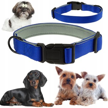 shumee Pasja ovratnica s trakom, podložena z NEOPRENOM S