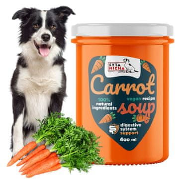 shumee Syta Micha KORENČKA VEGE juha za pse, ki podpira delovanje črevesja 400 ml