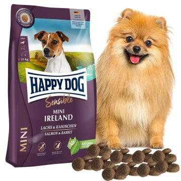 shumee SUHA pasja hrana za odrasle pse MALE PASME LOSOS IN ZAJEC za kožo in dlako