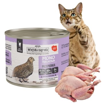 shumee Monoproteinska mokra mačja hrana s PREPELICO