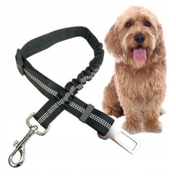 shumee Avtomobilski varnostni pas za pse z amortizerjem in odsevnikom, elastični varnostni pasovi