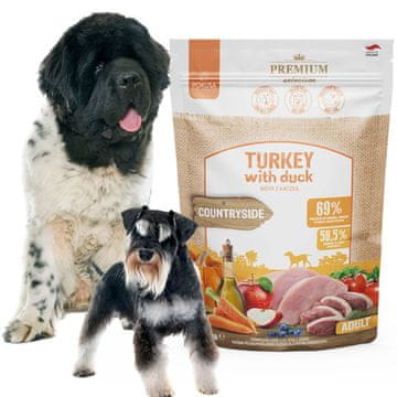 shumee POKUSA PREMIUM suha hrana za pse PURAN IN RACA