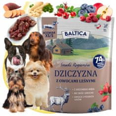 shumee BALTICA hrana za pse malih pasem BREZ ŽIT VENICE S SADJEM XS/S 1 kg