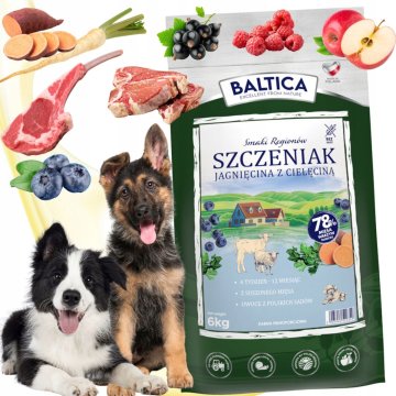 shumee BALTICA premium hrana za mladičke BREZ ŽITARIC TELETINA IN JAGNJETINA 6 kg
