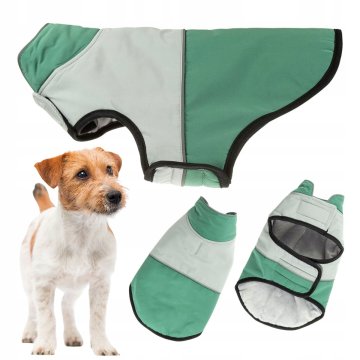 shumee Zimska pasja oblačila z ODSEVNIM MATERIALOM, izolirana, z ježkom, jakna velikosti L