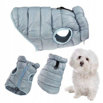 shumee Topla zimska pasja oblačila PREŠITA PUHOVA JAKNA, izolirana velikost M