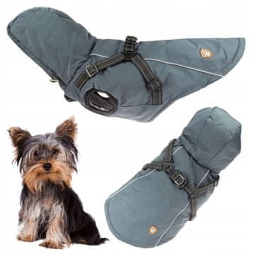 shumee Zimska pasja oblačila z OPRSNIKOM in kapuco, topla jakna 3 v 1, velikost M - NOV MODEL