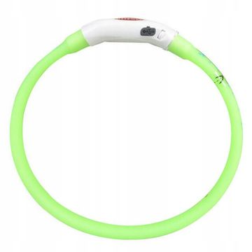 shumee LED pasja ovratnica, svetleča, USB polnitev, do 53 cm