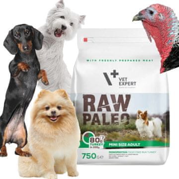 shumee SUROVA Paleo PURANJA hrana za odrasle pse MALIH pasem