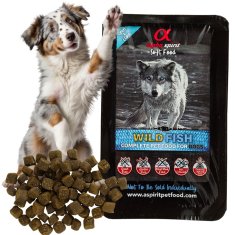 shumee Alpha Spirit WILD FISH hrana za pse TRAY 200g riba, primerna za ljudi
