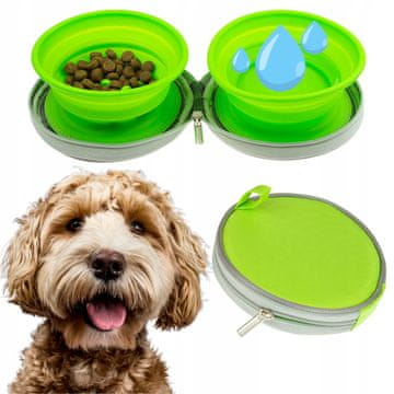 shumee Dvojna ZLOŽLJIVA potovalna posoda z upočasnitvijo