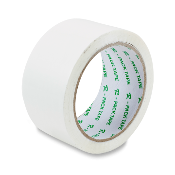 Reas Pack barvni samolepilni trak, 48 mm x 66 m - bel