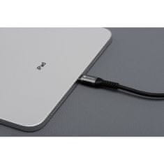 FORCELL USB kabel C na Lightning Forcell F-Energy PD 3A 27W Cafule 0,5 m C259 črn