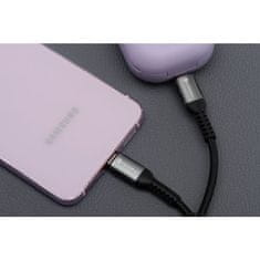 FORCELL USB kabel A na USB C Forcell F-Energy QC4.0 3A 66W Cafule 3 m C256 črn