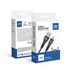 Blue Star USB kabel A na Micro USB Blue Star 2A 1 m DC99M črn