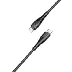 VEGER VEGER kabel tip C do tip C PD 3A 60W V106 1,2 m črn