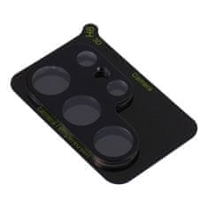 OEM 5D Full Glue kaljeno steklo za fotoaparat - za Samsung Galaxy S25 Ultra Črno