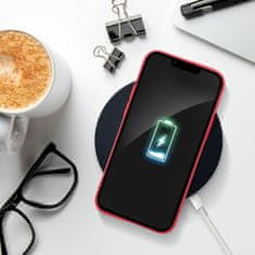 OEM Mehka torbica za iPhone 17 Pro Max, rdeča