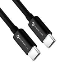 FORCELL USB kabel C na USB C Forcell F-Energy QC4.0 PD 3A 60W 1 m C338 črn
