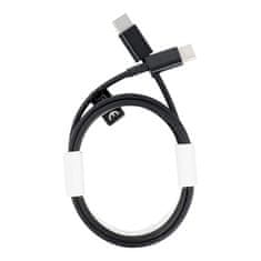 OEM Kabel tip C na tip C PD 40 W HD23 2 m črn