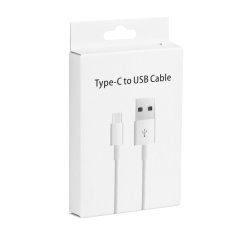 OEM USB kabel A na tip C 3.0 2A HD2 BOX 1 m bel