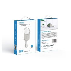 VEGER VEGER powerbank 1200 mAh za uro, združljiv z Apple Watch Pomme (W0102) bel