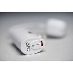 FORCELL Powerbank Forcell F-Energy Power Plug F5K3 PD 20W 5000 mAh z vgrajenim priključkom USB C, bela
