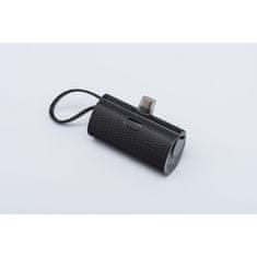 FORCELL Powerbank Forcell F-Energy Power Plug F5K3 PD 20W 5000 mAh z vgrajenim priključkom USB C črn