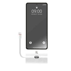 FORCELL Powerbank Forcell F-Energy Power Plug F5K3 PD 20W 5000 mAh z vgrajenim priključkom Lightning, bela
