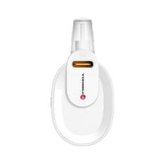 FORCELL Powerbank Forcell F-Energy Power Plug F5K3 PD 20W 5000 mAh z vgrajenim priključkom Lightning, bela