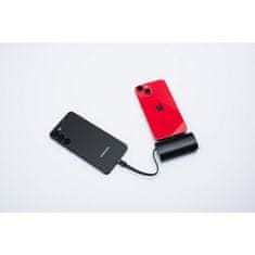 FORCELL Powerbank Forcell F-Energy Power Plug F5K3 PD 20W 5000 mAh z vgrajenim priključkom Lightning črn