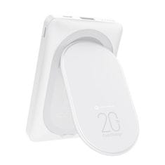 FORCELL Powerbank združljiv z MagSafe Forcell F-Energy MagStand F10K2 QC3.0 PD 5A 20W 10000 mAh bel
