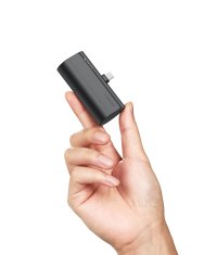 VEGER VEGER powerbank 5000 mAh z vgrajenim priključkom tipa C PD QC3.0 3A 20W PlugOn (W0556/V0556) črn