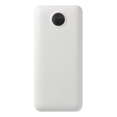 VEGER VEGER powerbank 20000 mAh PD QC3.0 2A 20W L20S (VP2039PD / W2039PD) bela