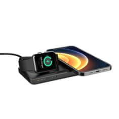 VEGER VEGER powerbank 10000 mAh z indukcijskim polnjenjem, združljiv z MagSafe PD QC3.0 3A 22,5W MagMulti (W1156) črn