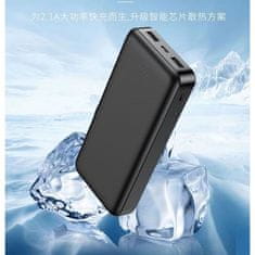 VEGER VEGER powerbank 20000 mAh 2A A20 (W2015) črn EOL