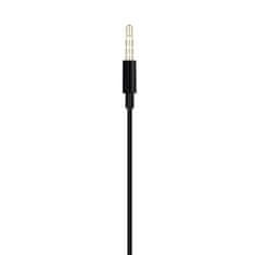 OEM Žične slušalke z 3,5 mm priključkom in mikrofonom, združljive z IPHONE NEW BOX HR-ME25 črne