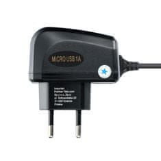 Blue Star Mrežni polnilnik za telefon Blue Star Lite 1A 5W s kablom Micro USB TFK-TC-1095B črn