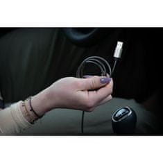 FORCELL USB kabel A na Lightning Forcell F-Energy 2,4A 12W Metal 1 m C236 srebrni