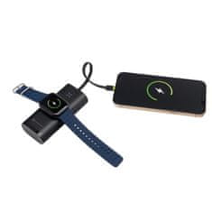 FORCELL Powerbank Forcell F-Energy F10K4 PD QC3.0 3A 22,5W 10000 mAh združljiv z Apple Watch črn